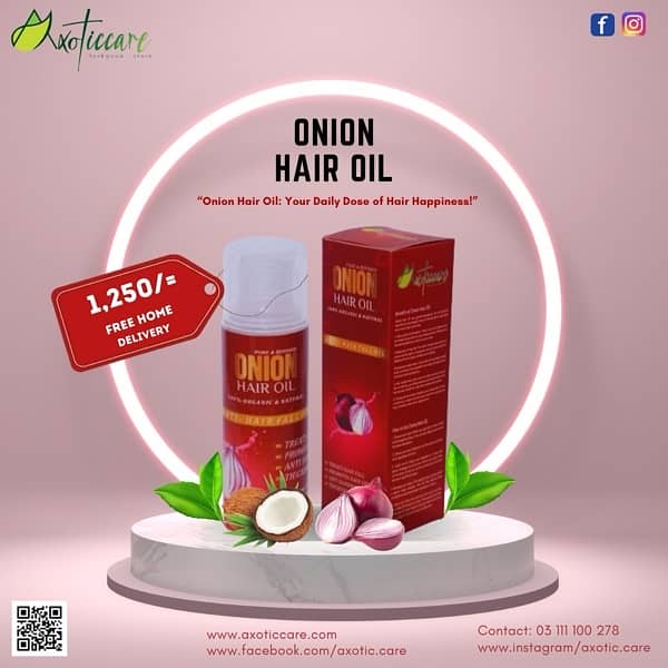 "Onion hair oil: tears of joy for your hair's growth journey!" 0