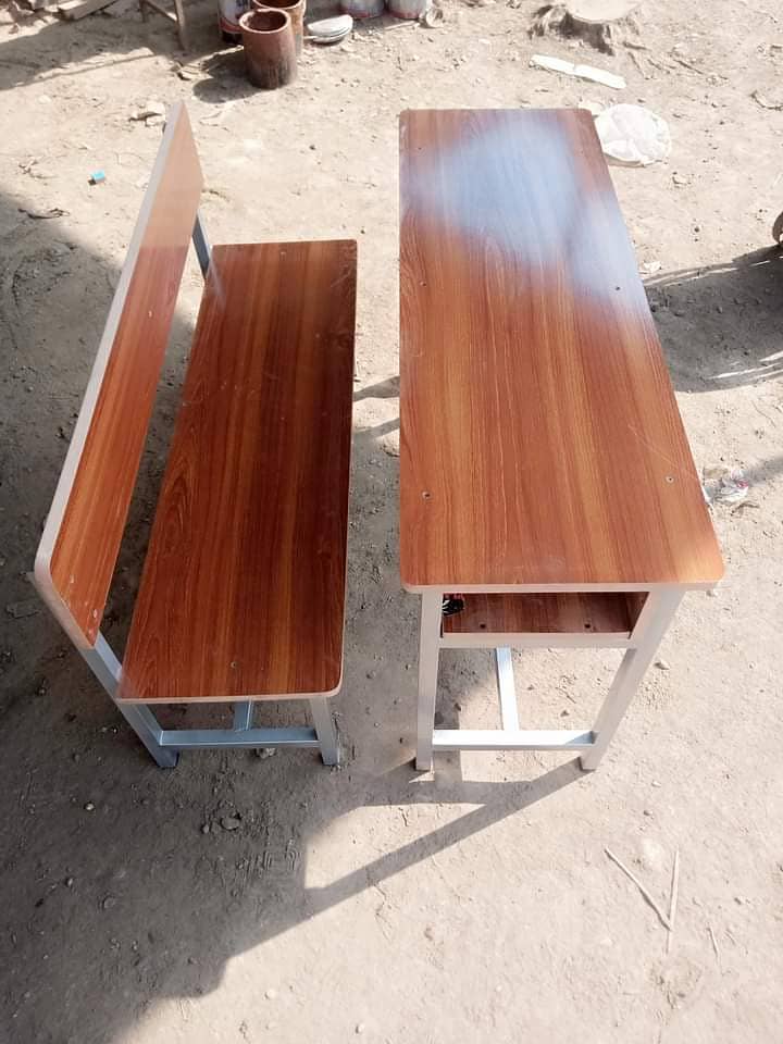 Student Desk/bench/Study Table/college chair/student Desk/school chair 5