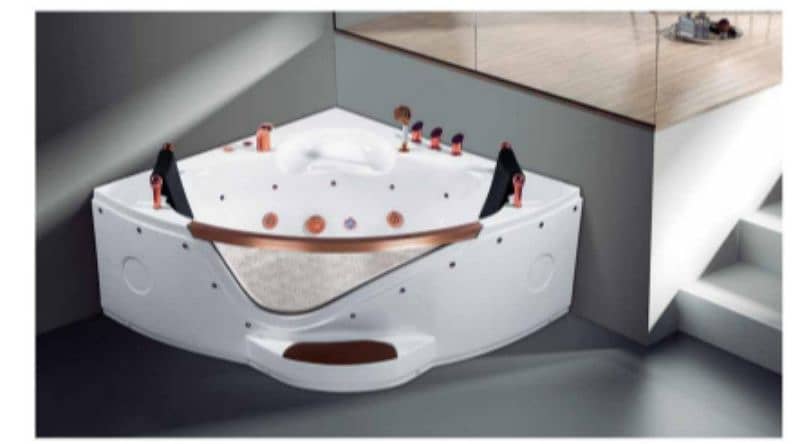 jacuzi Bathtub / Jacuuzzi / Corian / Corian and PVC design Vanity 1