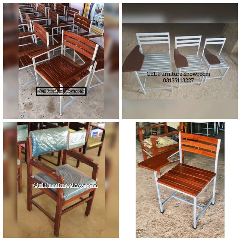 StudentDeskbench/File Rack/Chair/Table/School/College/Office Furniture 5