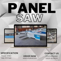 Panel Saw - Edge Banding - Wood Router - Metal Cutting - Imported CNC