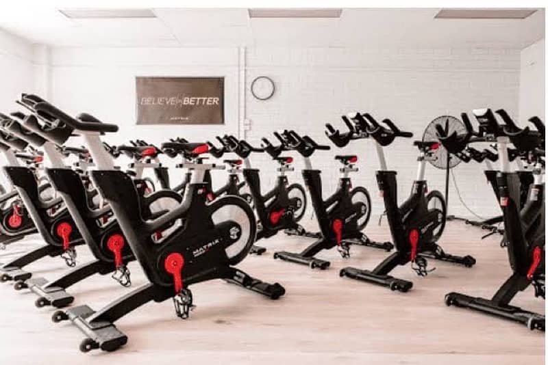 USA import commercial spin bikes slightly used 15