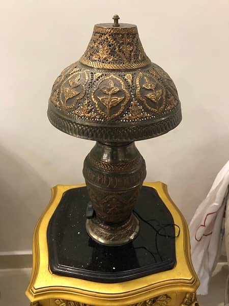 Table lamp (VINTAGE) made of copper 2