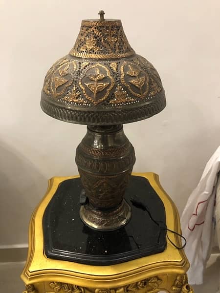 Table lamp (VINTAGE) made of copper 4