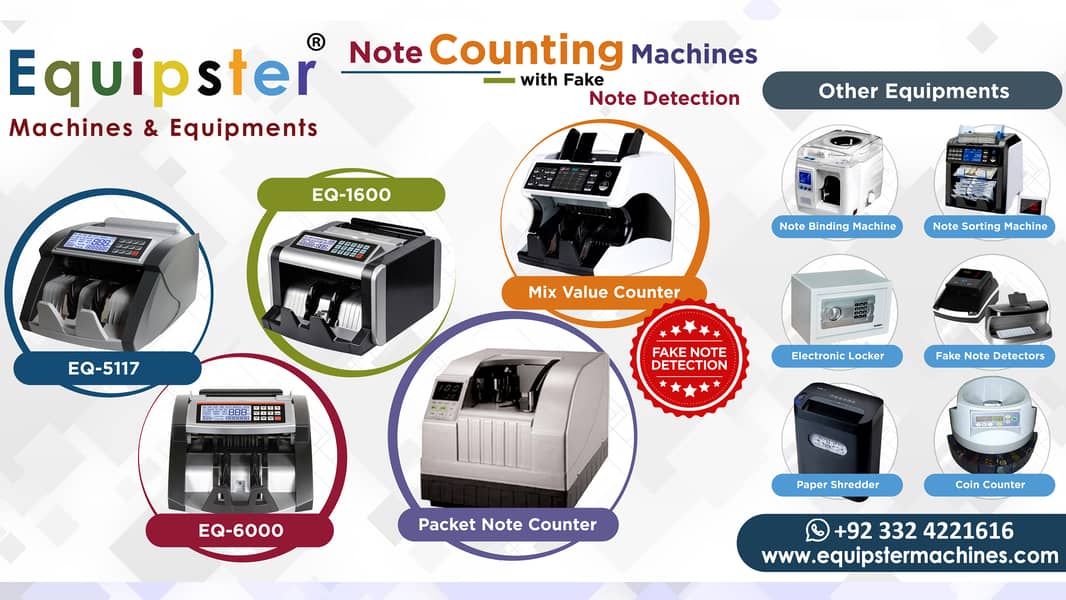cash currency note counting machines with fake note detection 2