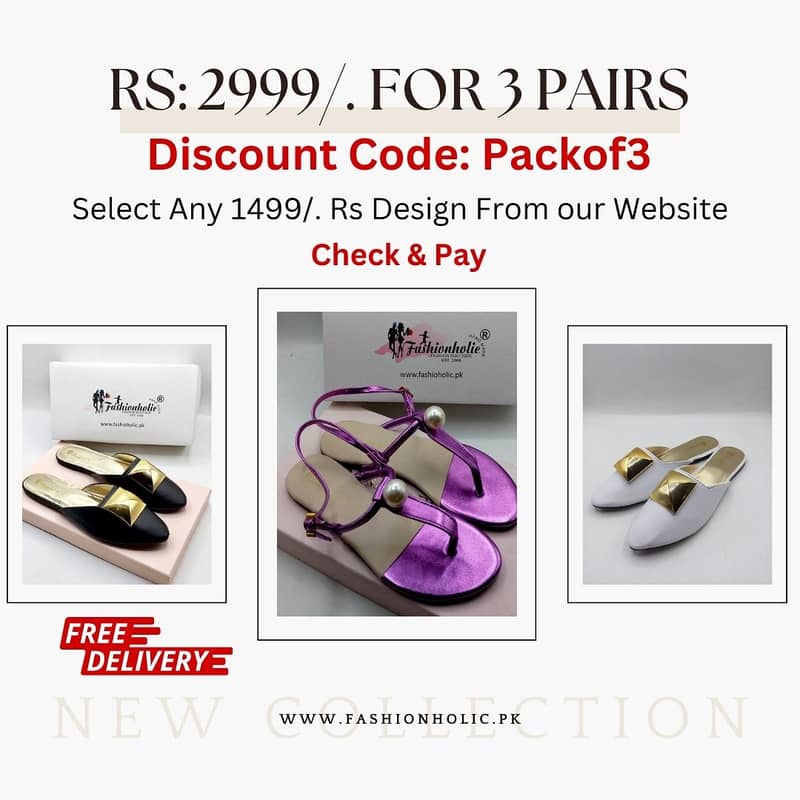 Slippers | Sandals | Banto | Rs: 2999/. For 3 Pairs With Free Delivery 10