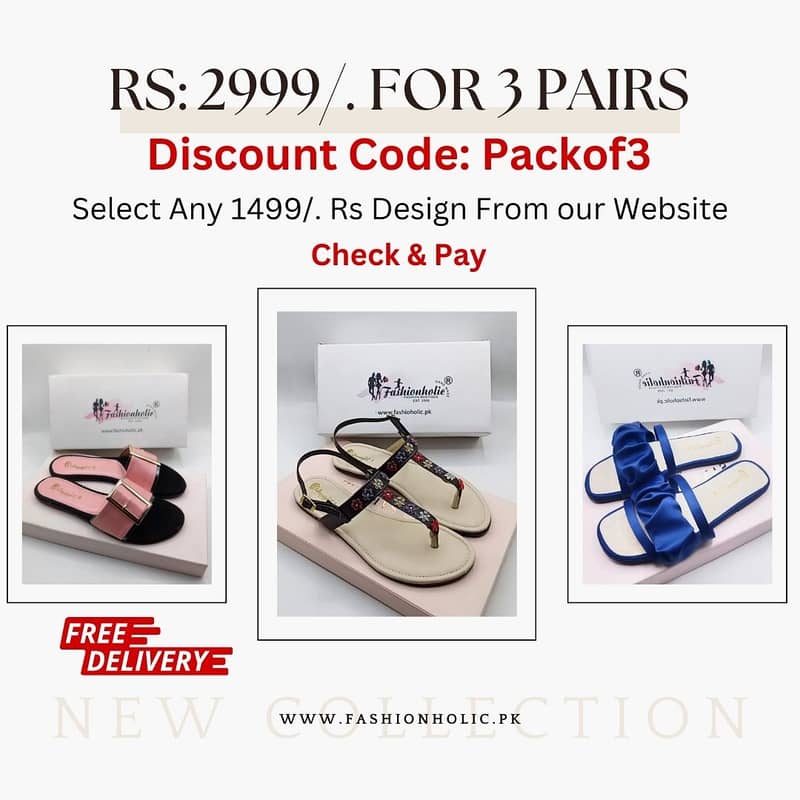 Slippers | Sandals | Banto | Rs: 2999/. For 3 Pairs With Free Delivery 12