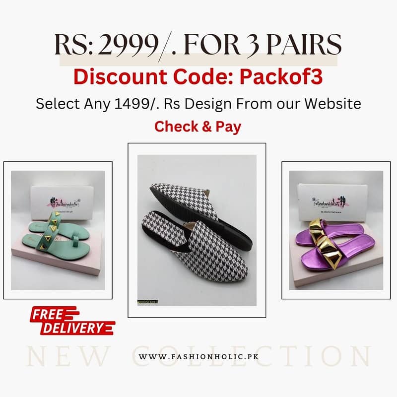 Slippers | Sandals | Banto | Rs: 2999/. For 3 Pairs With Free Delivery 17