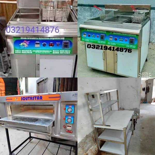 working table / dep fryer/ Hot plate 12