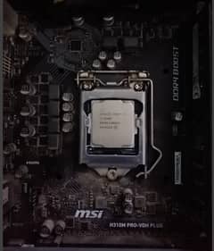 Gaming pc core i5 9400 and h310m motherboard cpu combo