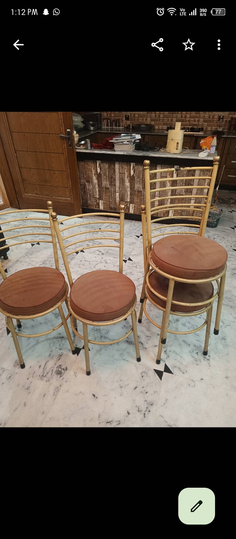 Brand new Dining table with 6 chairs 4
