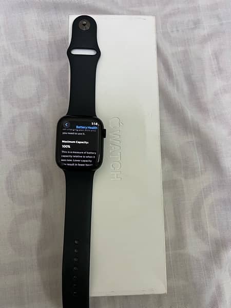 Apple watch Series 9 Mid night black 45MM 6
