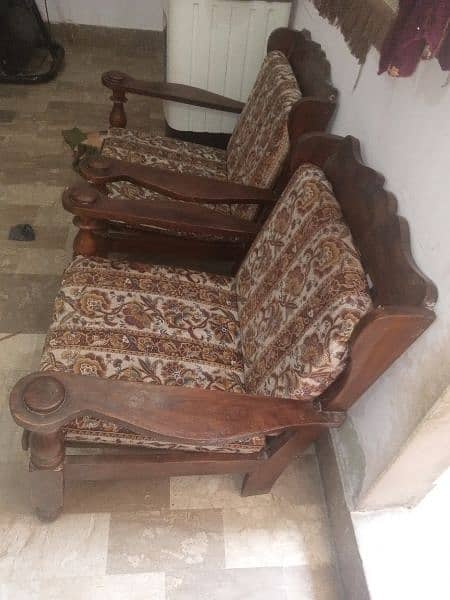 original wood sofa 0