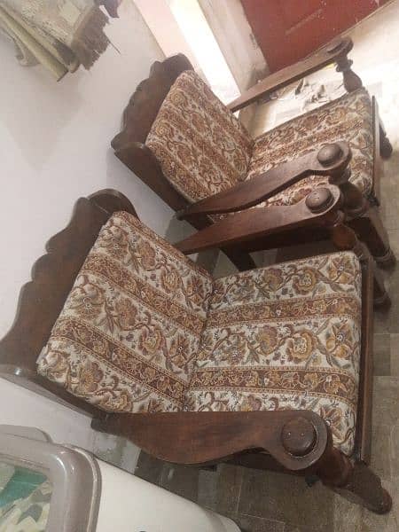 original wood sofa 1