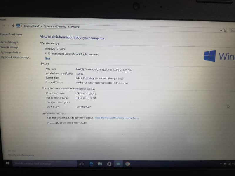 Dell laptop 3180 3