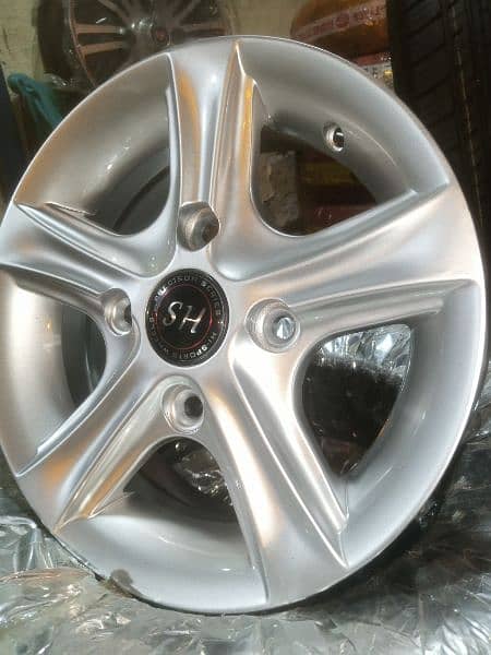 BRAND NEW ALLOY RIMS FOR MEHRAN AND HIROOF 4