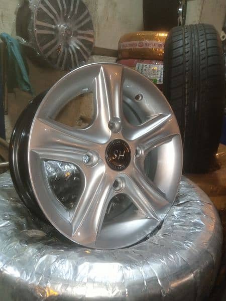 BRAND NEW ALLOY RIMS FOR MEHRAN AND HIROOF 5