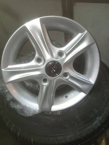 BRAND NEW ALLOY RIMS FOR MEHRAN AND HIROOF 8