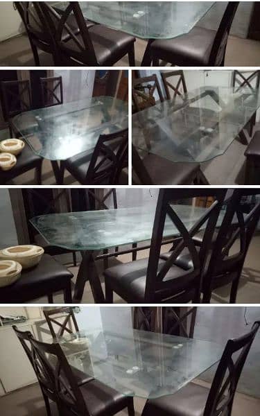 Dinning Table with six chairs 0