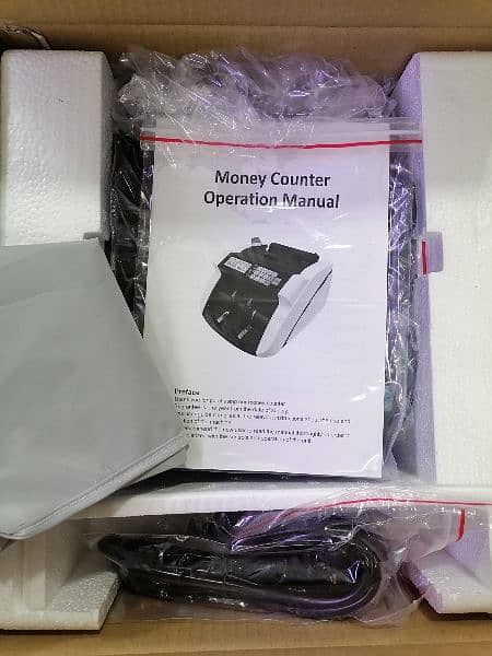 Cash Note Currency Counting Machine with Fake Note Detection 8