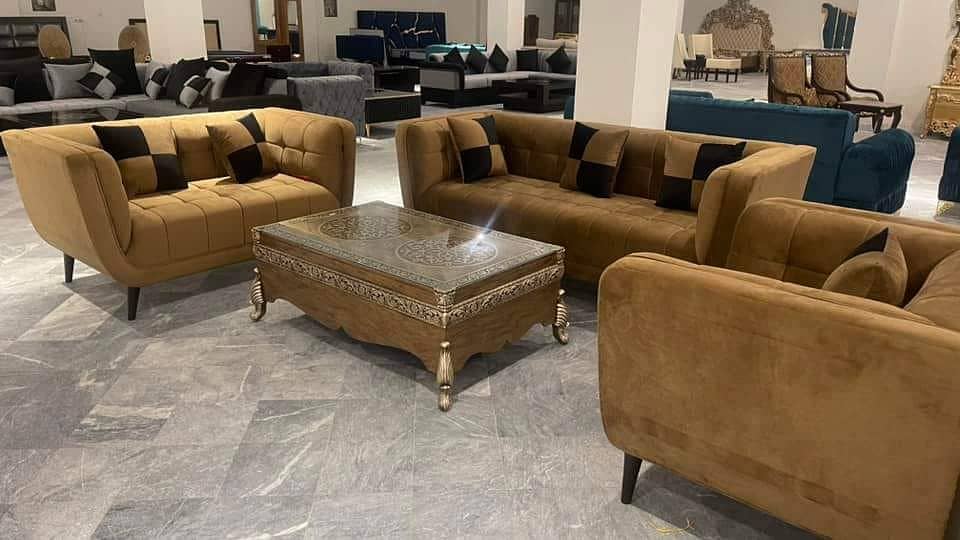 sofa set\wooden sofa\L shape sofa\7 seater sofa for sale 3