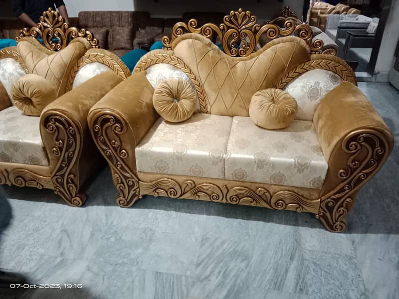 sofa set\wooden sofa\L shape sofa\7 seater sofa for sale 2