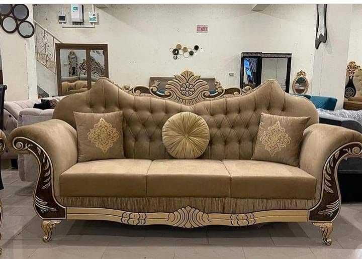 sofa set\wooden sofa\L shape sofa\7 seater sofa for sale 1