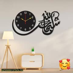 Total price : 1100 with delivery all over pakistan  Art wood clock 0