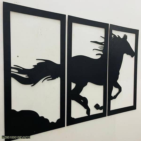 Horse MDF wall decore 2