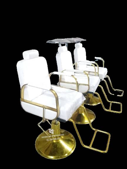 Massage bed/ Saloon chair / Barber chair/Cutting chair/ Shampoo unit 4