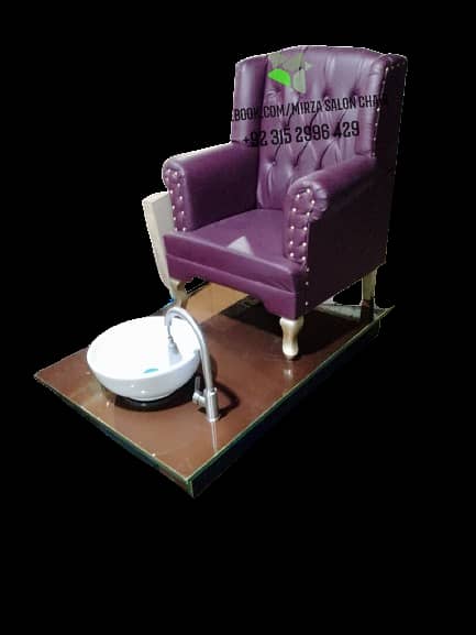 saloon chair mani padi cure masage bed shampo unit troly 17