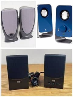 Dell Logitech HP Speakers Set