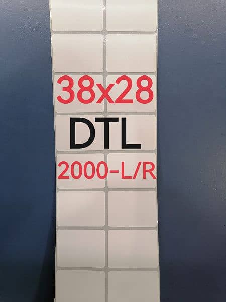 38x28 & 50x25 TTL & DTL Barcode Sticker Thermal Label Rolls all Sizes. 1