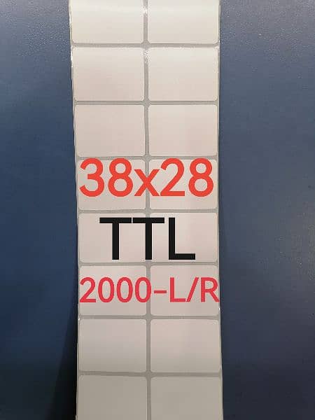 38x28 & 50x25 TTL & DTL Barcode Sticker Thermal Label Rolls all Sizes. 2