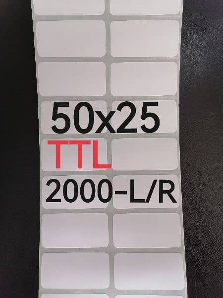 38x28 & 50x25 TTL & DTL Barcode Sticker Thermal Label Rolls all Sizes. 16