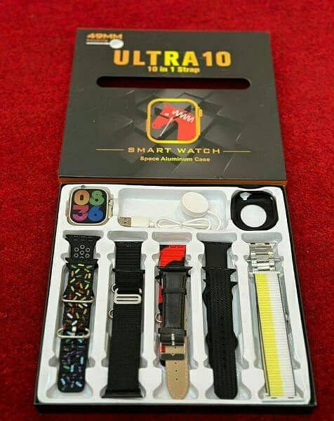 High Quility branded ultra watch 10 10 in 1 straps 2