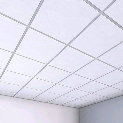 Ceiling/Gypsum Tiles/Gypsum Ceiling/POP Ceiling/Office Ceiling 2 by 2 2