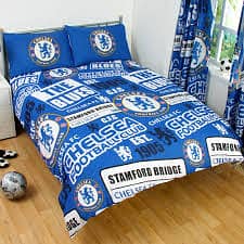 Foot ball Bed sheets with Pillow cover
