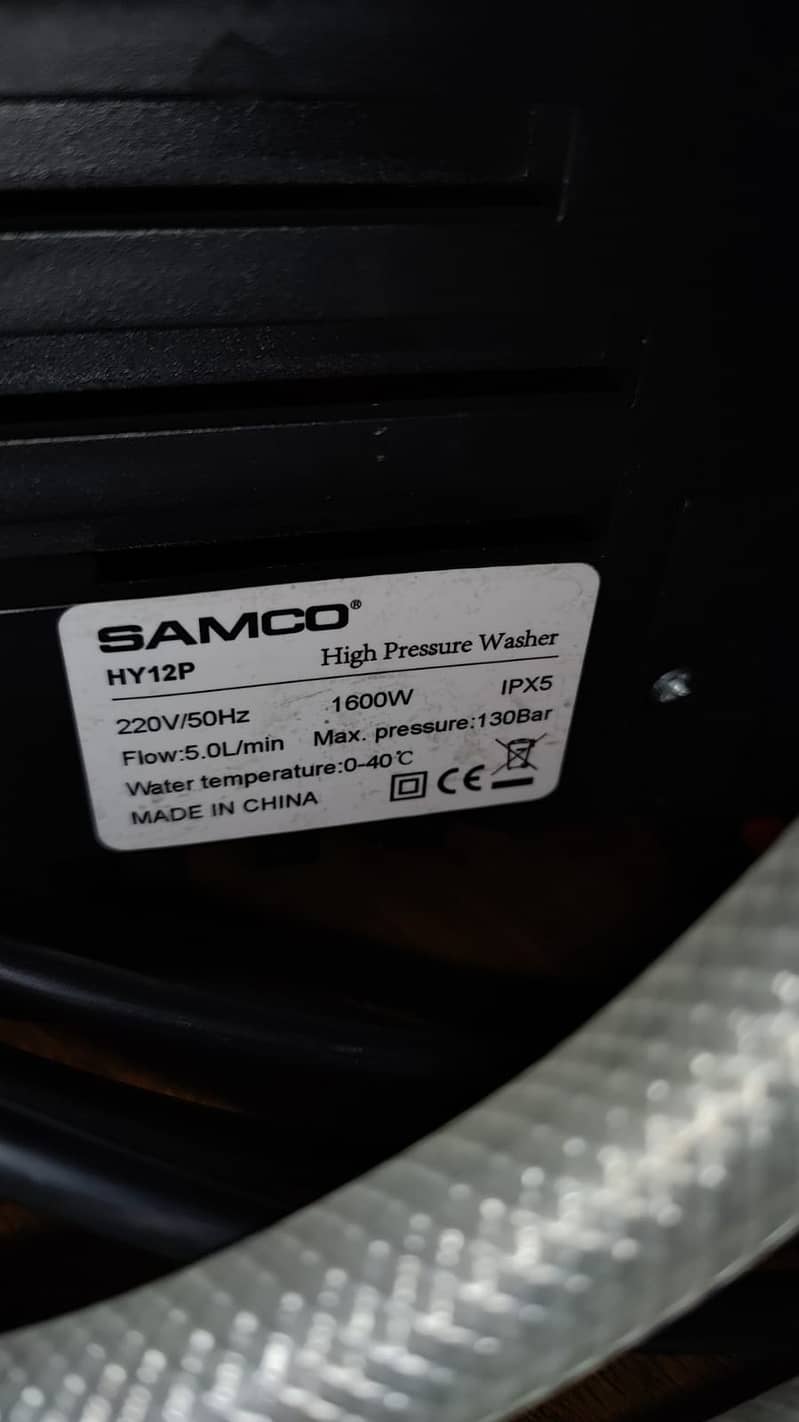 Samco High Pressure Washer And Cleaner 1600 Watt 130bar 2