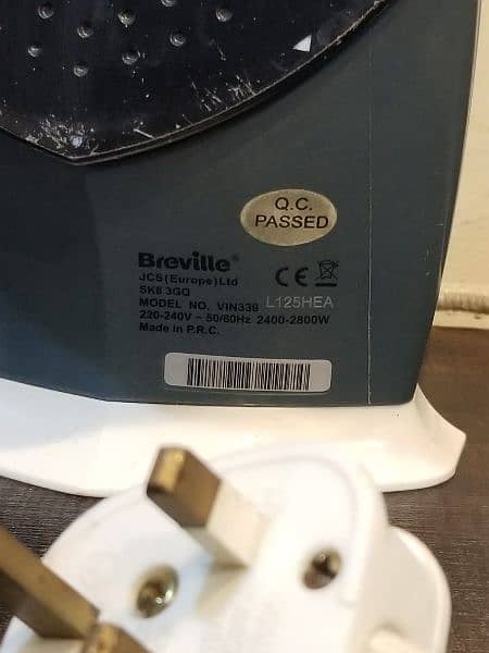 Breville Electric Steam Iron 4