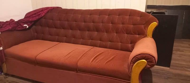five seater sofa set Victorian style 0