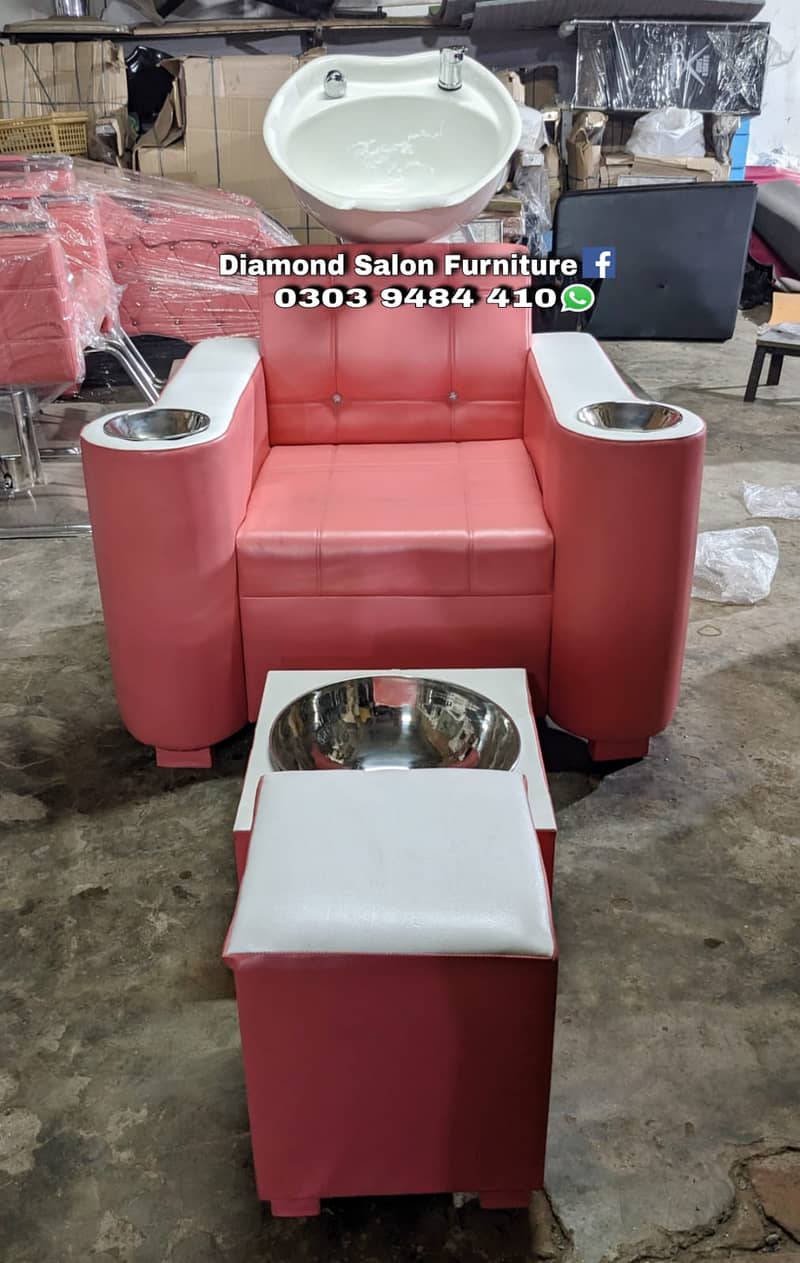 Saloon chair / Shampoo unit / Barber chair/Cutting chair/Massage bed 1