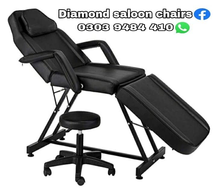 Saloon chair / Shampoo unit / Barber chair/Cutting chair/Massage bed 7