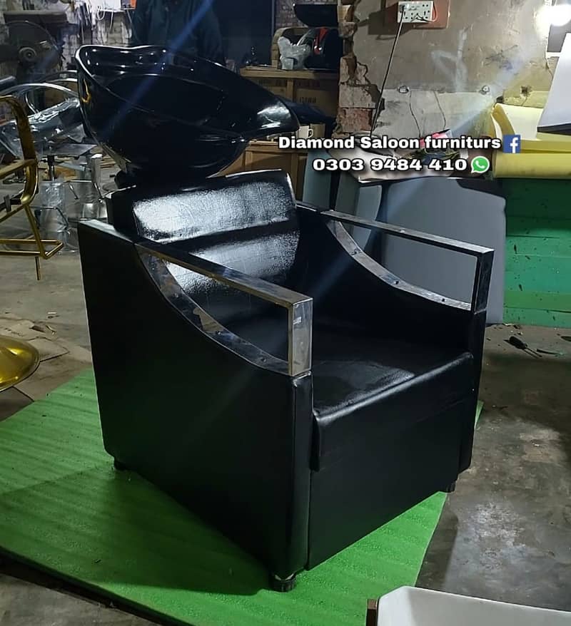 Saloon chair / Shampoo unit / Barber chair/Cutting chair/Massage bed 10