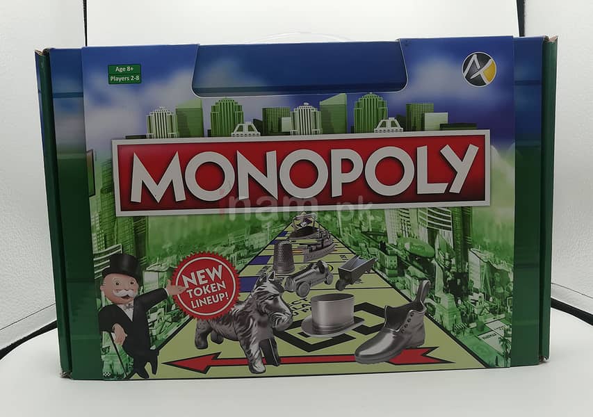 Monopoly Board Game - Scrabble - Ludo 0