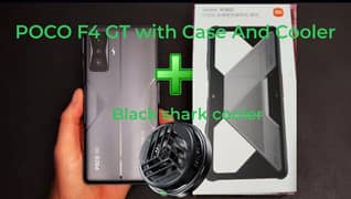 Poco F4 GT 5G PTA Approved 12/256 With case and cooler
