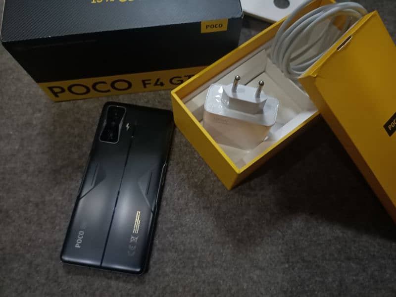 Poco F4 GT 5G PTA Approved 12/256 With case and cooler 1