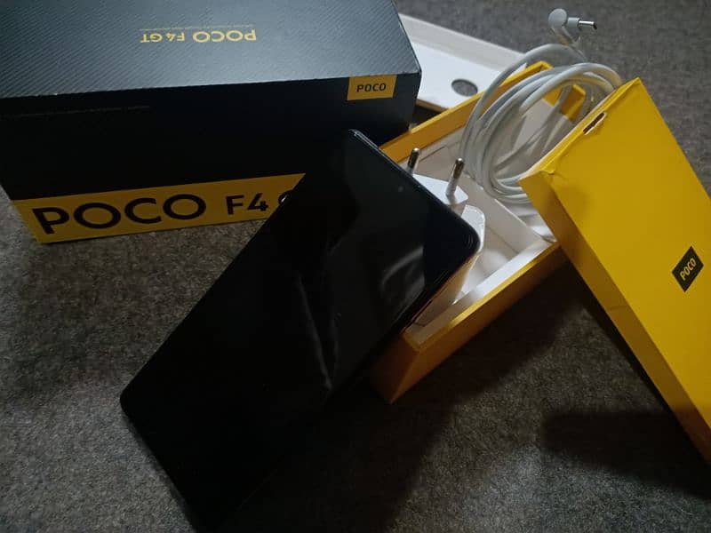 Poco F4 GT 5G PTA Approved 12/256 With case and cooler 5