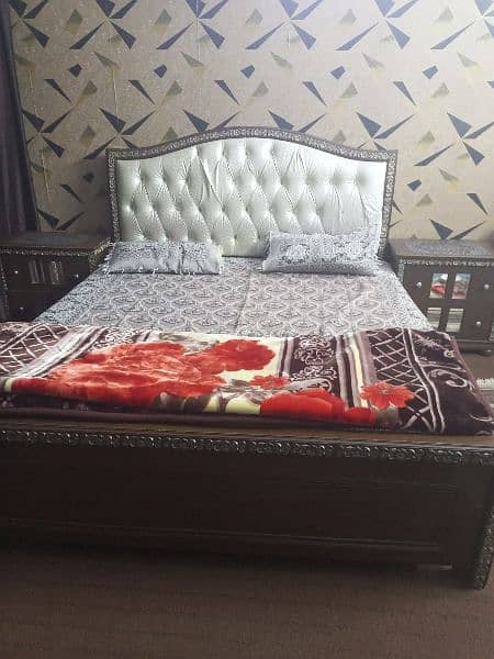 2nd hand wooden king bed set all in one 0