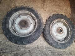 Tractor rim and tyre 0